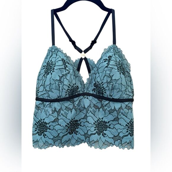 aerie lace bra tank (with pads), Large - Picture 1 of 7